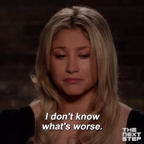 Whats-worse GIFs - Get the best GIF on GIPHY