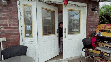 Answering Door GIF by The Streamy Awards