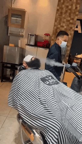 Relax Barbershop GIF by Dani Nore