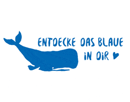 Entdecke das Blaue in Dir. GIF