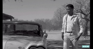 Sidney Poitier Car GIF by Turner Classic Movies