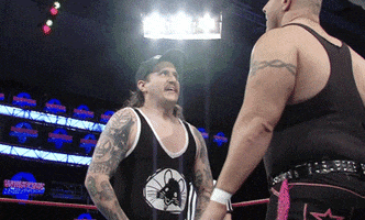 Leave Backing Away GIF by United Wrestling Network
