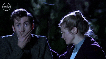 David Tennant Shrug GIF by Doctor Who
