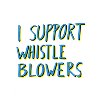 Whistleblower Sticker for iOS & Android