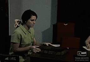 Studying Fort Worth GIF by Texas Archive of the Moving Image