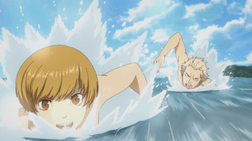 Video Game Swimming GIF by ATLUS West