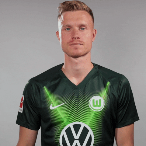 Soccer Reaction GIF by VfL Wolfsburg