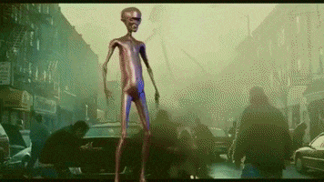 Howard Alien GIF