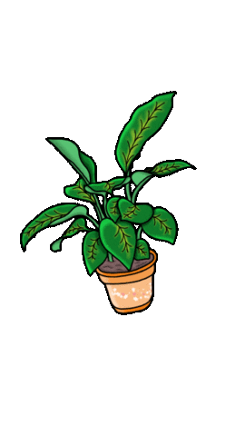 Plantas Sticker