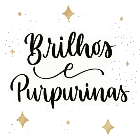 Brilhos e Purpurinas Sticker