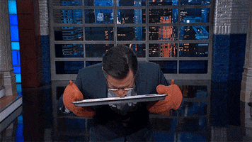 Stephen Colbert Cookies GIF by The Late Show With Stephen Colbert