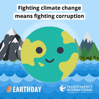 Climate Change Earth Day GIF by Transparency International