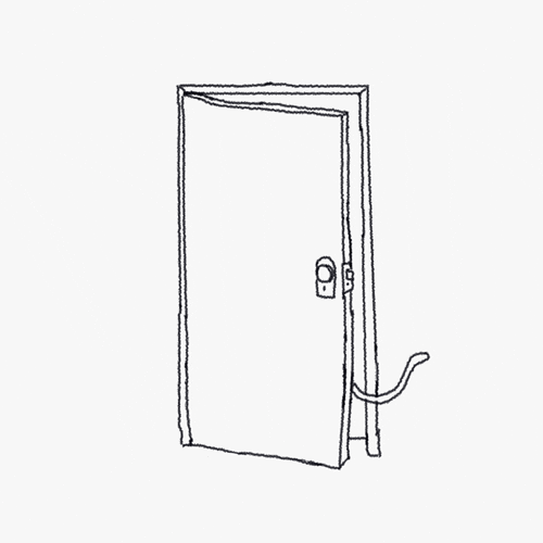Como Perder Amigos cat drawing podcast doodle GIF