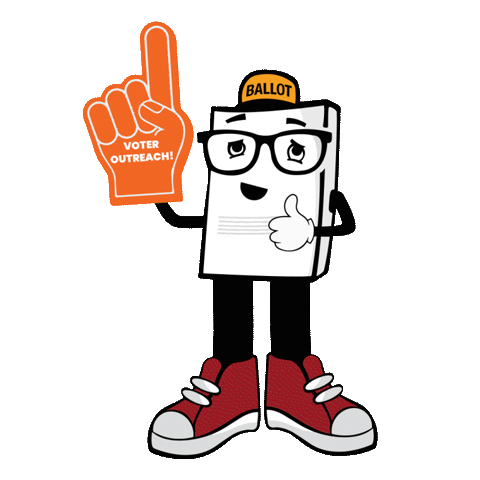 Phil The Ballot Sticker by Maricopa County Elections