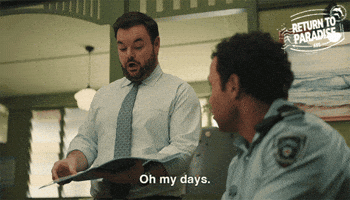 Oh My Days GIF by Death In Paradise