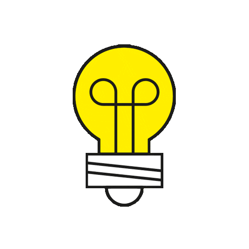 Idea Lamp Sticker by zangra