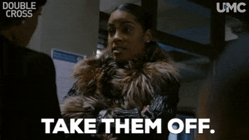 Take Them Off GIF by ALLBLK (formerly known as UMC)