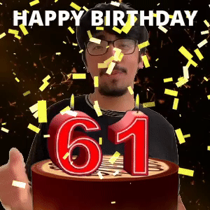 Happy 61st Birthday