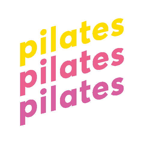 Pilates Sticker by Laurène Kerbiriou