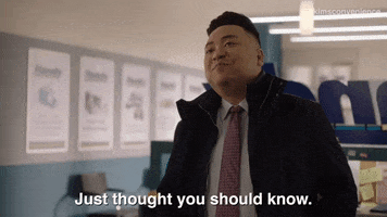 Andrew Phung For Your Information GIF by Kim's Convenience