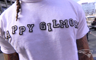 Happy Gilmore Smile GIF by New England Patriots