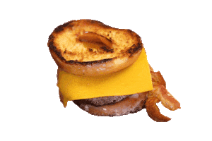 Donut Burger Sticker by Gateway Grizzlies Baseball