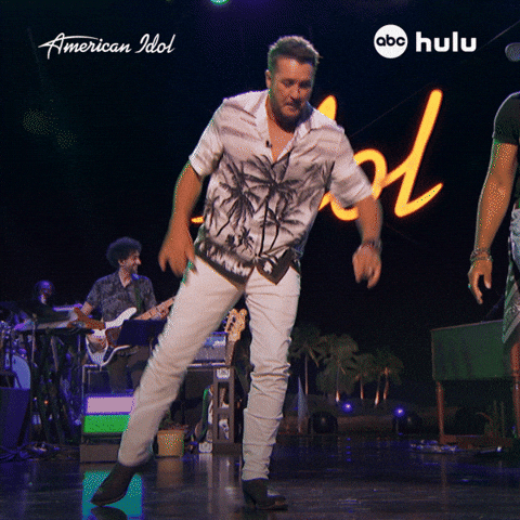 Luke Bryan Dancing GIF by American Idol