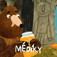 Bear Miska GIF by Mlsné medvědí příběhy