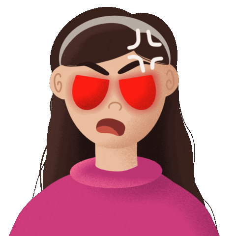 Angry Sticker
