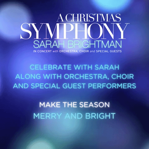 A Christmas Symphony GIF by Sarah Brightman