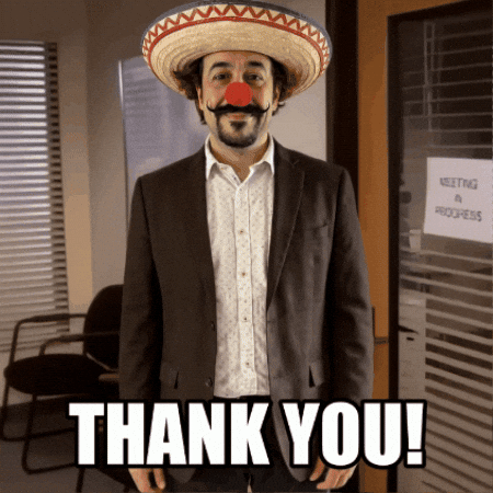 The Office Thank You GIF