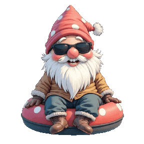 Winter Snowing Sticker