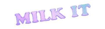Milk It Sticker by Rony Rex