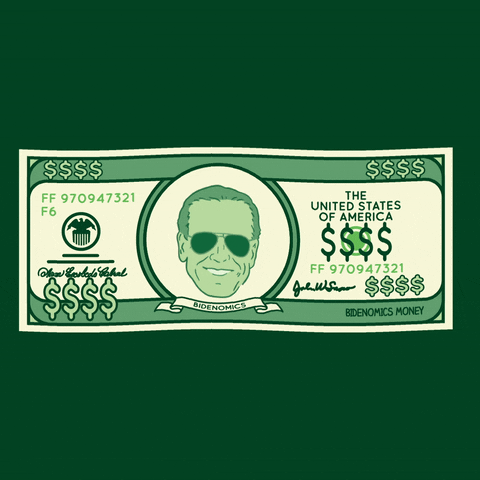 Joe Biden Money GIF by Creative Courage