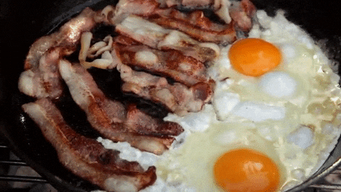  egg sandwich bacon eggs GIF