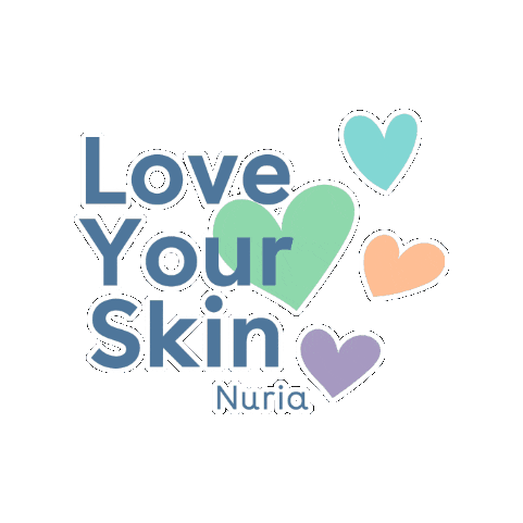 Skin Care Love Sticker by NuriaBeauty