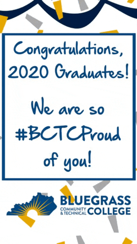BluegrassCTC graduation bctc bctcproud GIF