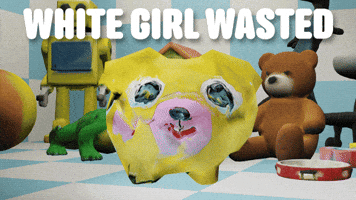 Drunk White Girl Wasted GIF by Nicky Rojo