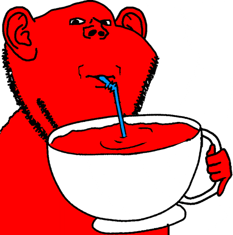 Rainbow Drinking GIF