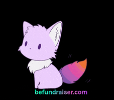 wortstarkfundraising fox fundraising bunt regenbogen GIF