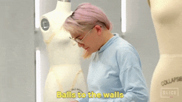 balls to the wall fashion GIF by Slice