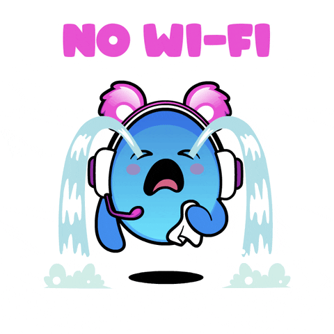 Sad Wi-Fi GIF by The Grapes
