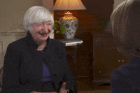 Janet Yellen Reaction GIF by GIPHY News