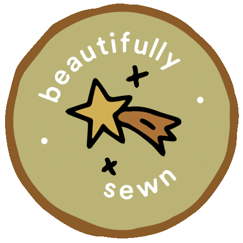 Sewing Sticker by The Fabric Store