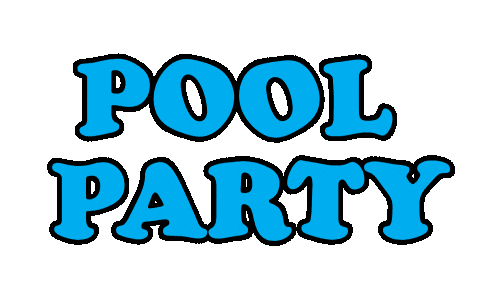 Pool Party Summer Sticker by The Aquabats! for iOS & Android | GIPHY