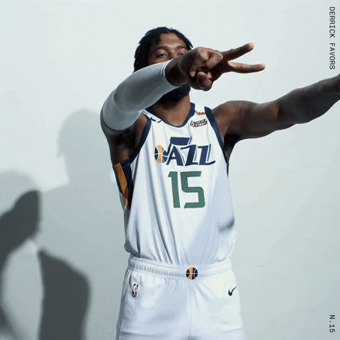 Peace Out Sport GIF by Utah Jazz