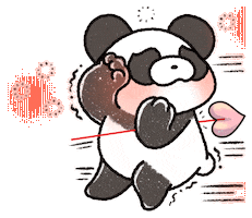 Panda Love Sticker
