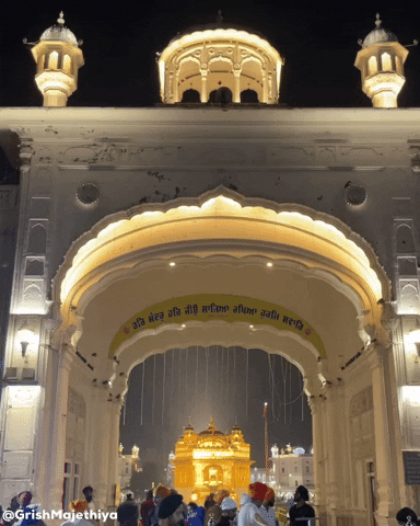 Golden Temple Amritsar GIF by Grish Majethiya