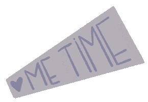 Me Time Sticker by Kleinod-Illustrationen UG