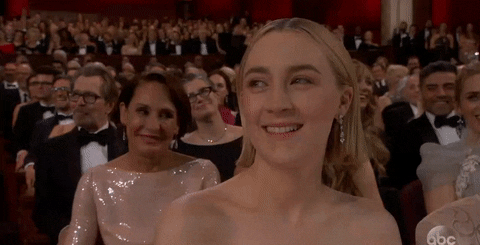 Saoirse Ronan Oscars 2018 GIF by The Academy Awards - Find & Share on GIPHY